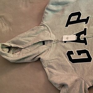 Kids Large, brand new grey, Gap zip up sweater